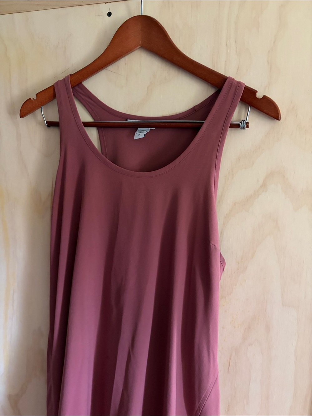 Athleta Dusty Rose Midi Tank Dress